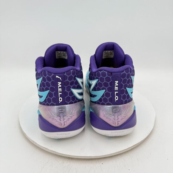 Puma MB.02 Queen City Men Size 11.5 379779-01 Team Violet Blue White Shoes - Picture 5 of 11